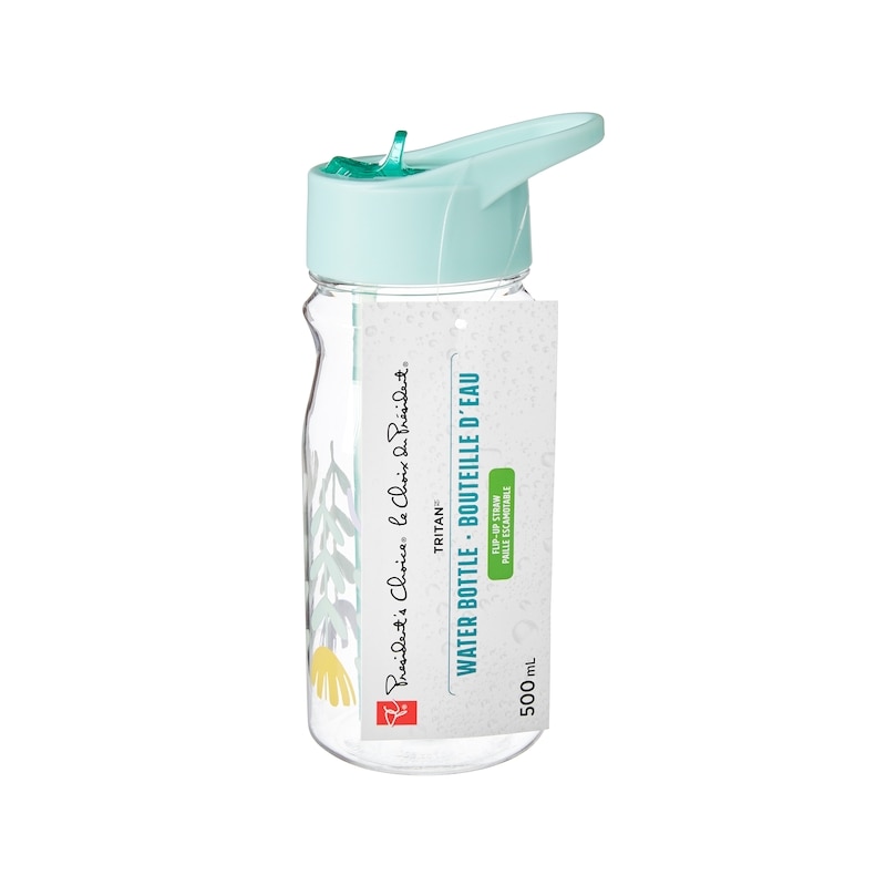 Printed Water Bottle - Flowers