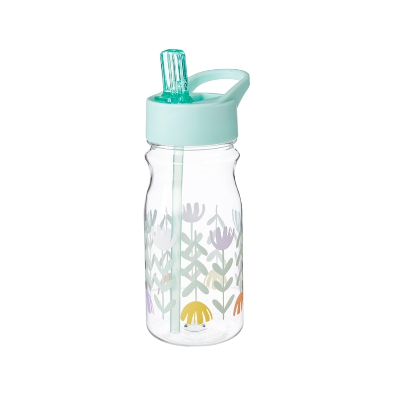 Printed Water Bottle - Flowers