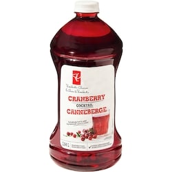 le Choix du Président Cocktail de canneberges 2.84 l, 0,21 $/100ml