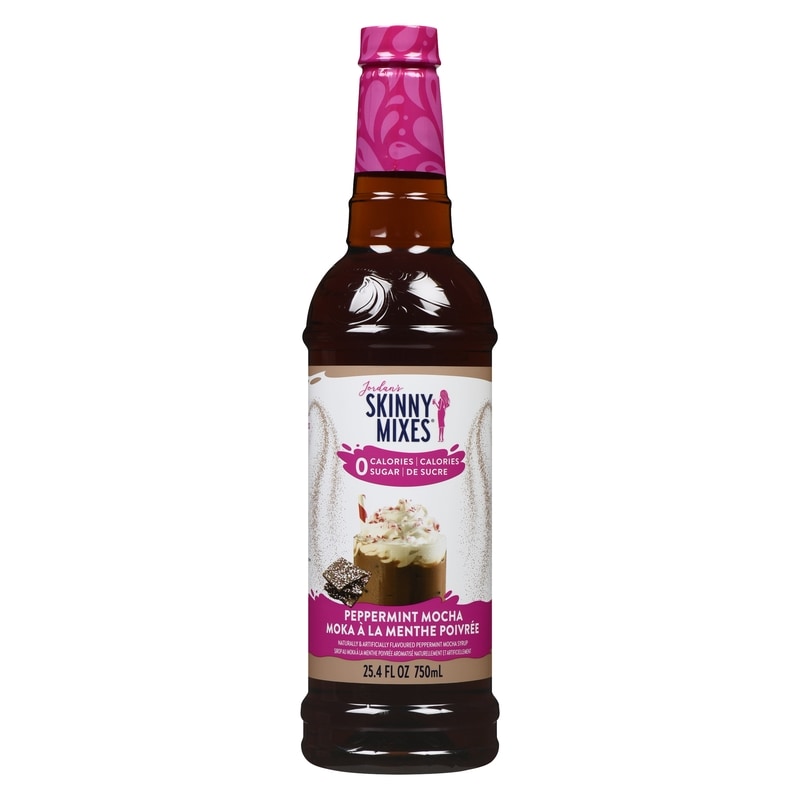 Skinny Syrup Naturally & Artificially Flavoured Peppermint Mocha