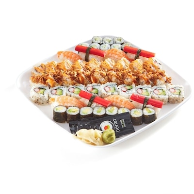 Bento Atsumari Sushi Platter (Available after 11am) 1181 g, $3.39/100g