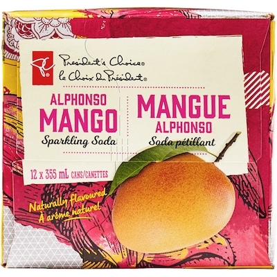 Alphonso Mango Flavoured Sparkling Soda