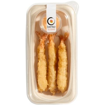 Bento Crevettes Tempura 81 g, 8,64 $/100g