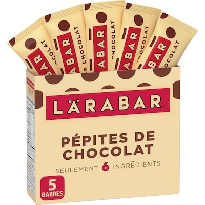 Larabar Pepites de Chocolat 5 Barres 225 g, 3,11 $/100g