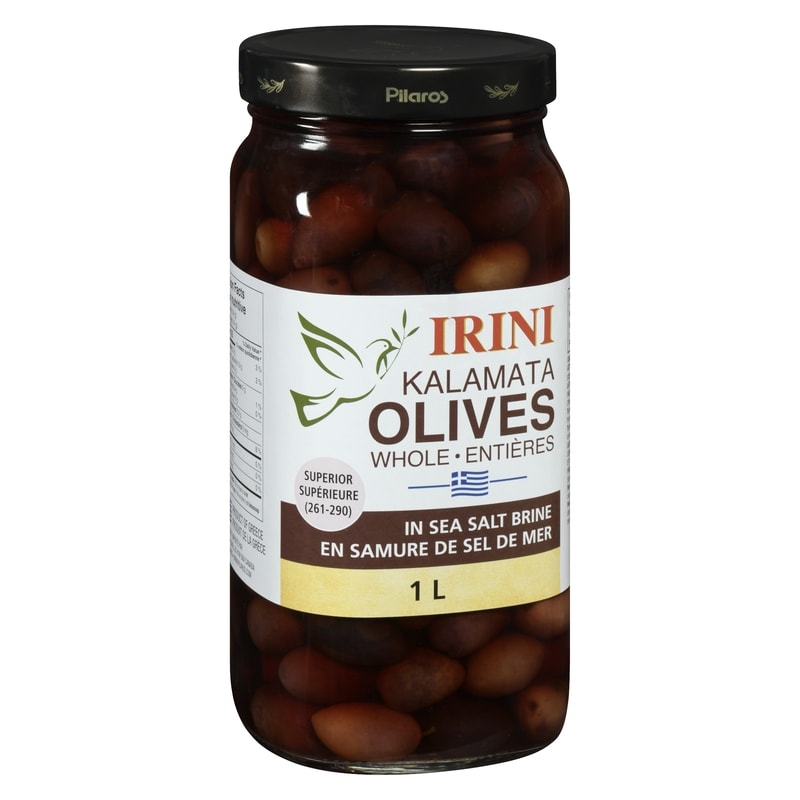 Olives Kalamata Whole In Sea Salt Brine Superior 261-290