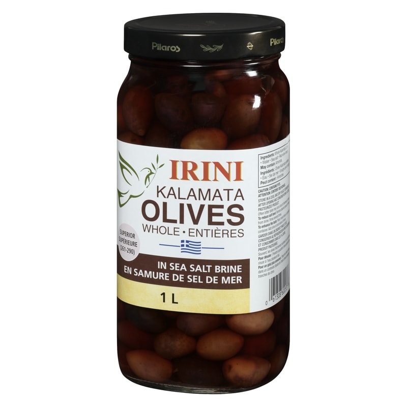 Olives Kalamata Whole In Sea Salt Brine Superior 261-290