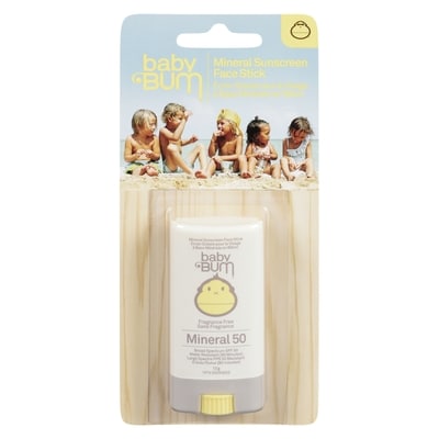 Baby Bum Écran solaire pour le visage à base minérale en bâton 13 g, 123,00 $/100g
