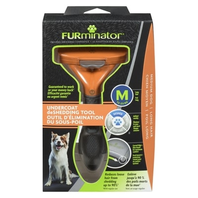 FURMINATOR Undercoat Deshedding Tool Medium Dog Long Hair 1 ea, $62.99/1ea
