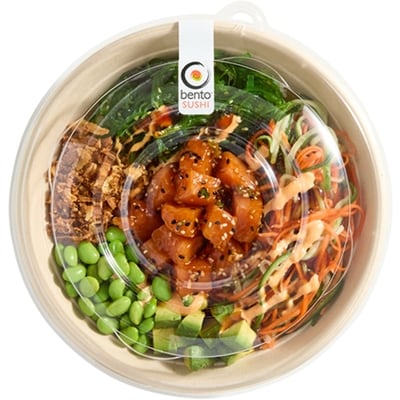Bento Bol de Poké au Saumon 437 g, 3,20 $/100g