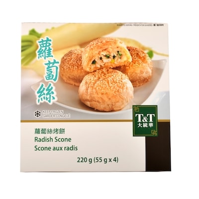T&T Scone aux radis 220 g, 2,18 $/100g