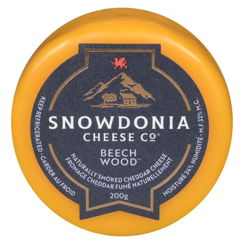 Naturally Smoked Cheddar Cheese Beech Wood 32% M.F.