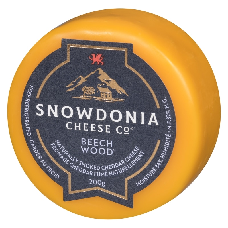 Naturally Smoked Cheddar Cheese Beech Wood 32% M.F.