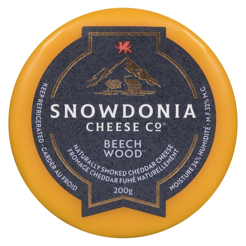 Naturally Smoked Cheddar Cheese Beech Wood 32% M.F.
