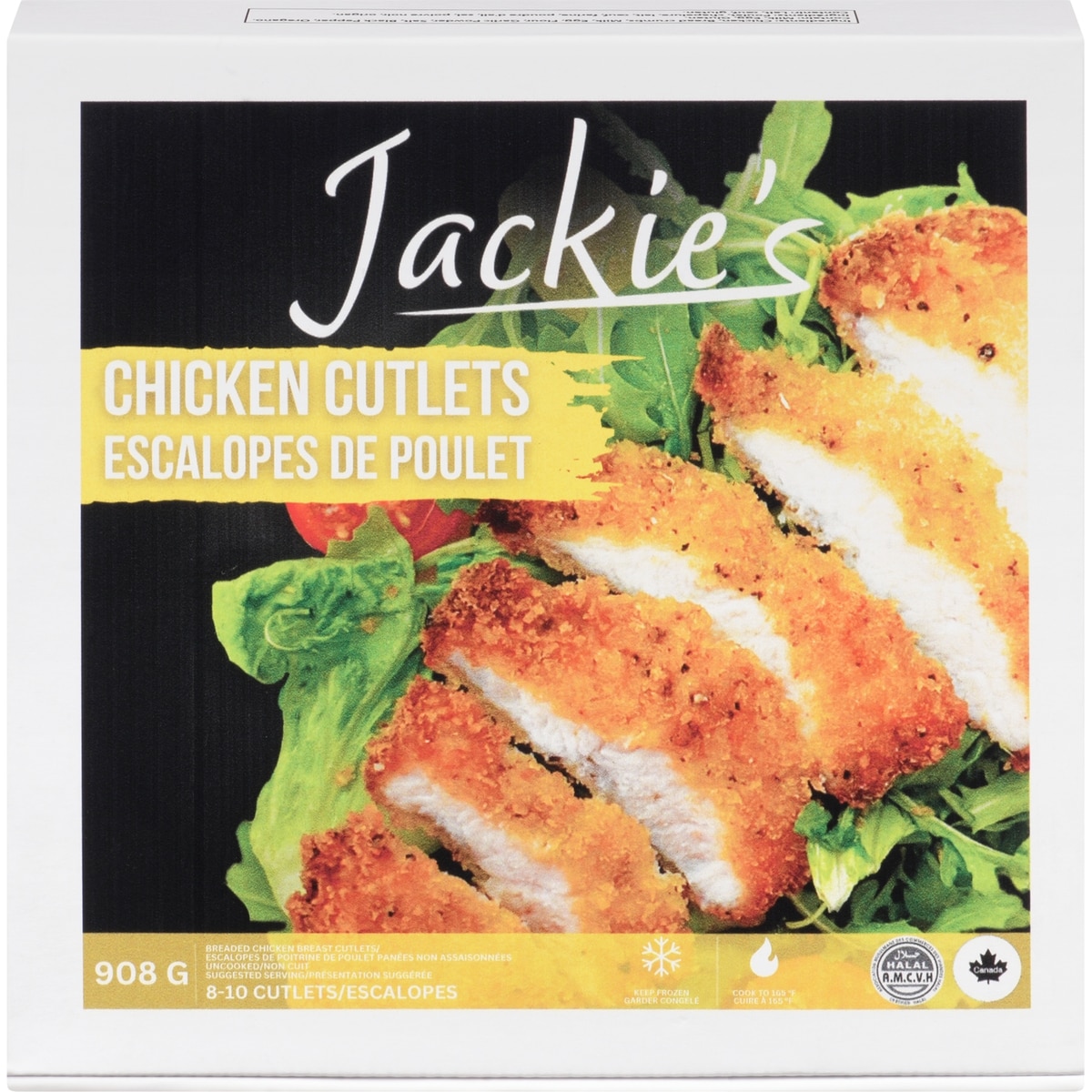 null Breaded Chicken Breast Cutlets 908 g, $2.75/100g
