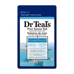 Dr. Teal's Salt Soak with Pure Epsom Salt, Restorative Minerals 1.36 kg, $0.77/100g