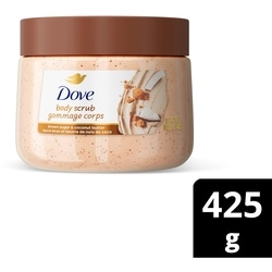 Dove Gommage corps sucre brun et beurre de noix de coco 425 g, 2,82 $/100g