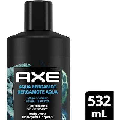 Axe Fine Fragrance Collection Body Wash Shower Gel Aqua Bergamot 532 ml, $1.32/100ml