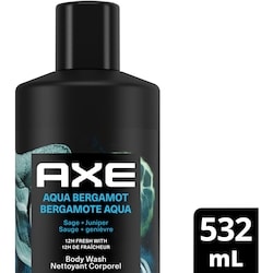 Axe Gel douche de Parfums Fins Bergamote, Genévrier et Sauge 532 ml, 1,69 $/100ml