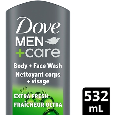 Dove Refreshing Extra Fresh Body and Face Wash  532 ml, $1.99/100ml