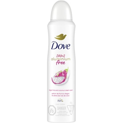 Dove Déodorant Sans Aluminium Fruit du Dragon & Noix de Coco 113 g, 9,28 $/100g
