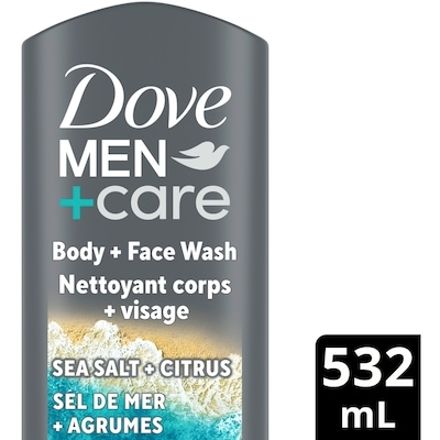 Dove  Gel Douche Purifiant au Charbon + Argile 532 ml, 1,97 $/100ml