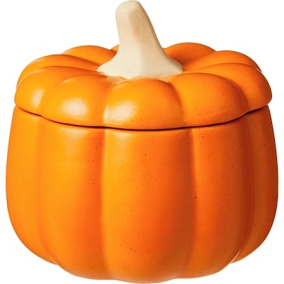 Life at Home Pumpkin Shaped Scented Candle - Orange 1 ea, $12.00/1ea