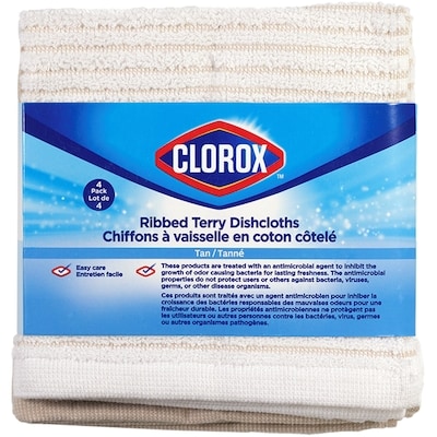 Clorox Ensemble De 4 Lingettes Côtelées Tan 4 ea, 3,75 $/1ch