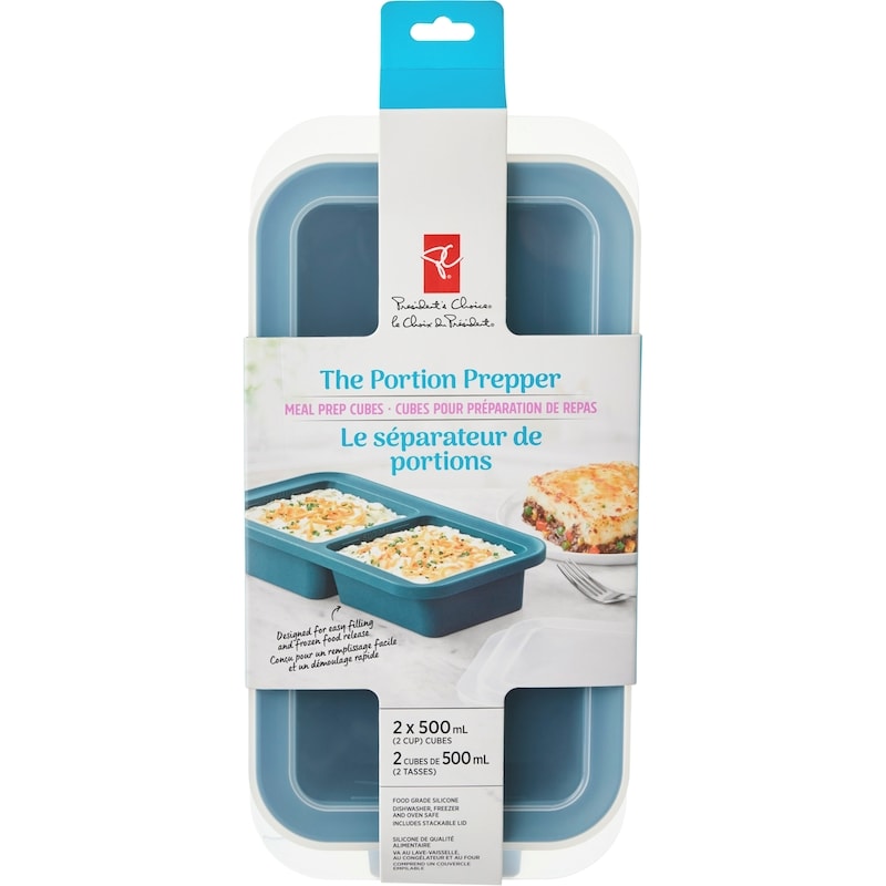The Portion Prepper Meal Prep Cubes, 2 cup cubes