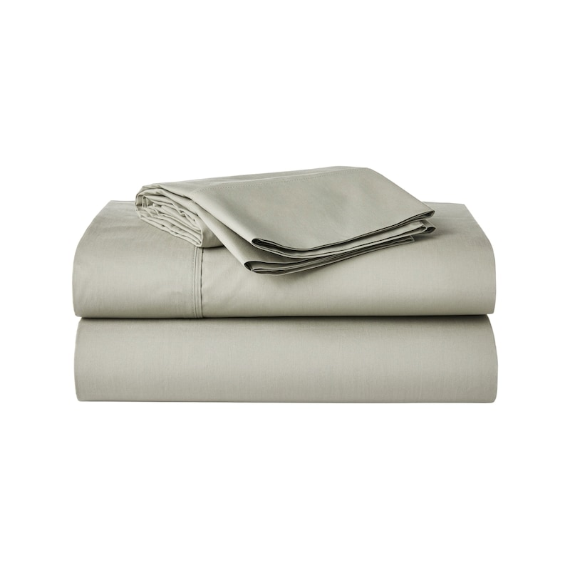 King Organic Cotton Sheet 4 Piece Set - Sage