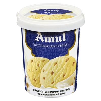 Amul Caramel au beurre 500 ml, 1,40 $/100ml