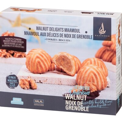 Maamoul aux délices de noix de grenoble