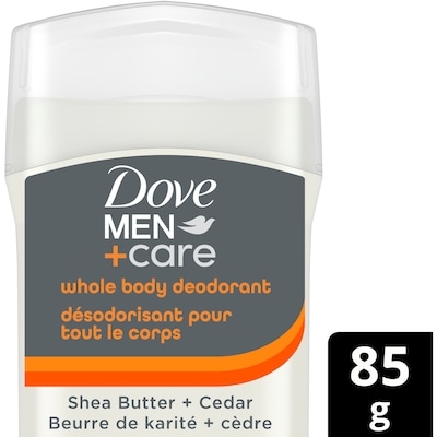 Dove Déodorant pour tout le corps Beurre de Karité & Cèdre 85 g, 19,99 $/100g