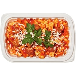 null Rigatoni sauce marinara avec boulettes de viande, petit 610 g, 1,48 $/100g