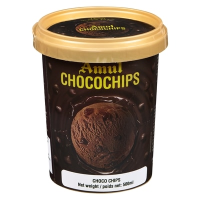 Amul Choco Chips 500 ml, $1.40/100ml