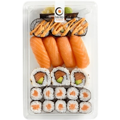 Bento Salmon Sushi Combo (After 11am) 377 g, $4.24/100g