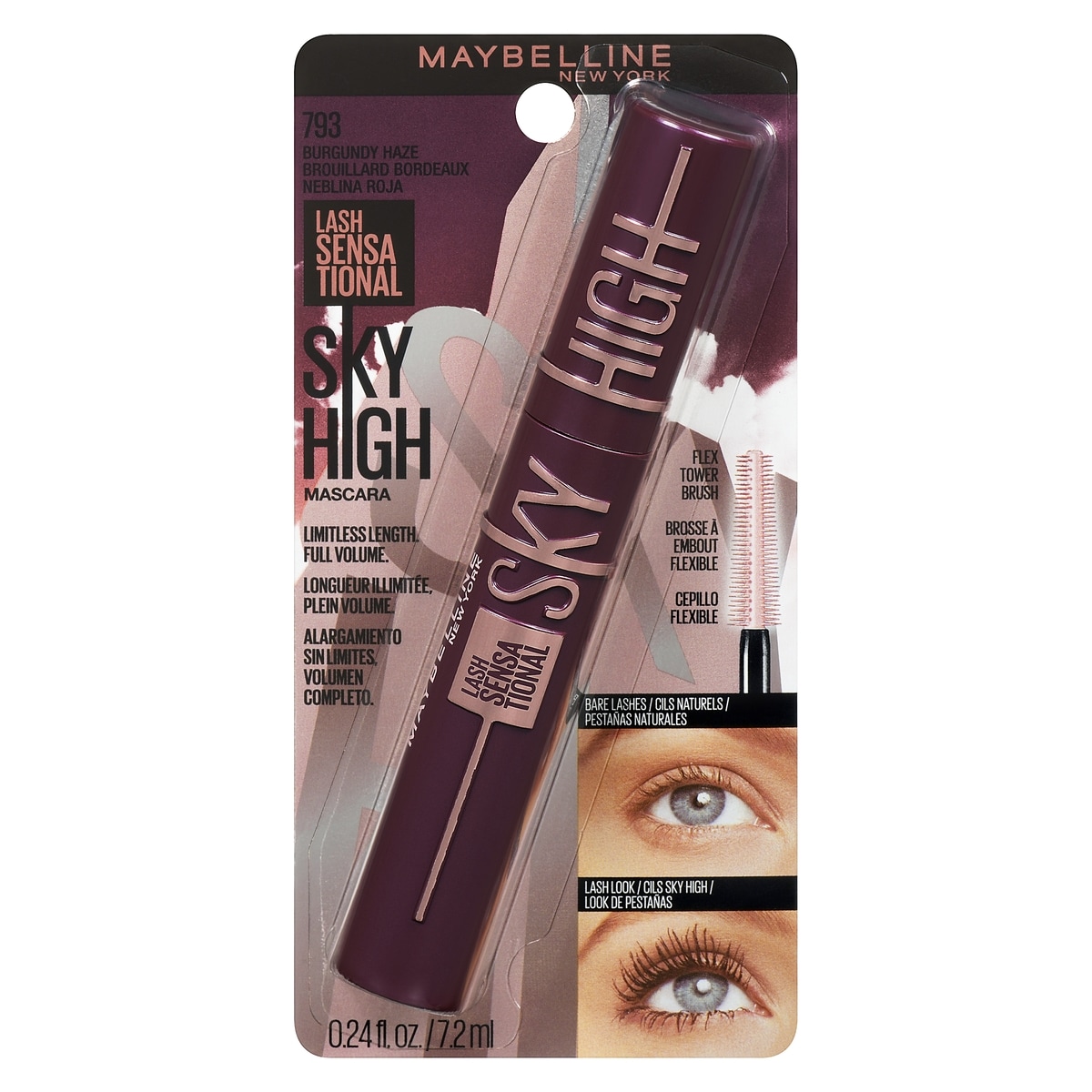 Maybelline Lash Sensational Sky High Mascara 793 Burgundy Haze 1 ea, $15.52/1ea