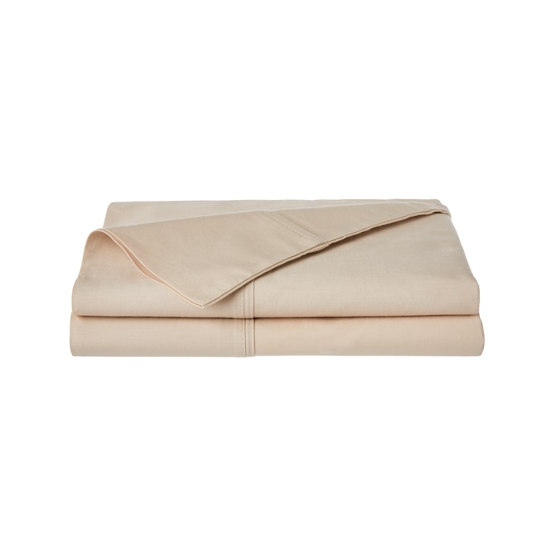 King Organic Cotton Pillowcases 2 Piece Set - Stone