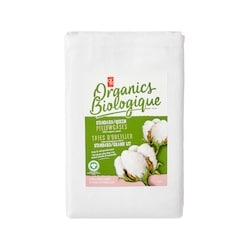 le Choix du Président Ensemble de 2 taies d’oreillers en coton biologique pour grand lit – blanc 2 ea, 6,00 $/1ch