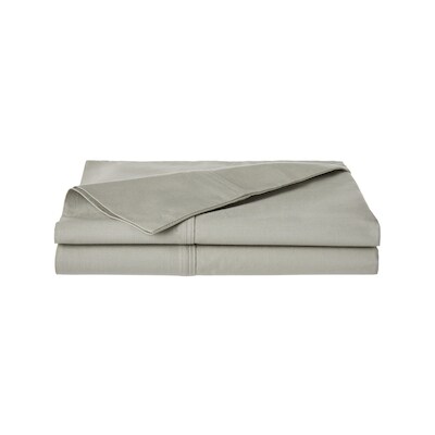 Ensemble de 2 taies d’oreillers en coton biologique pour grand lit&nbsp;–&nbsp;sauge