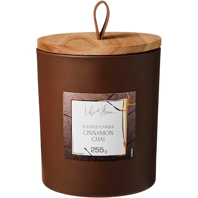 Life at Home Cinnamon Chai Scented Candle 1 ea, $7.50/1ea