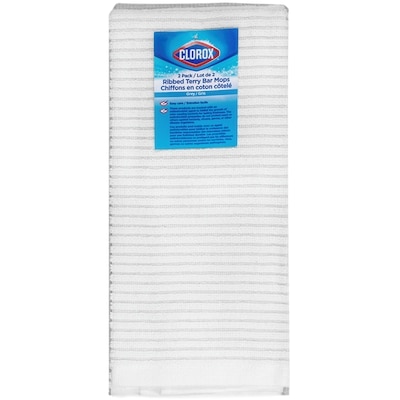 Clorox 2 Pack Terry Rib Kt Set Gray 2 ea, $7.50/1ea