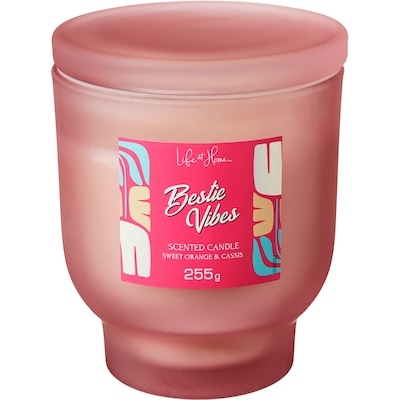Life at Home Bestie Vibes Scented Candle 1 ea, $7.50/1ea