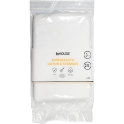 InHouse 3 Yards Cheesecloth White 1 ea, $4.00/1ea