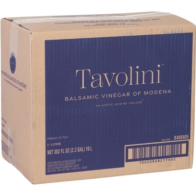 Tavolini Balsamic Vinegar 5 l, $0.92/100ml