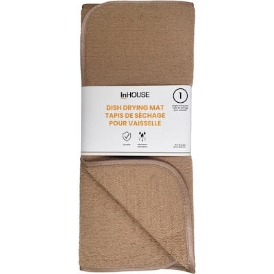 InHouse Drying Mats Dark Tan 1 ea, $6.00/1ea