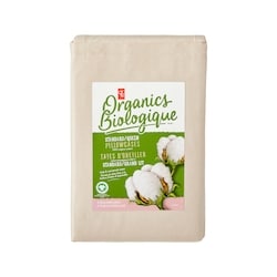 President's Choice Queen Organic Cotton Pillowcases 2 Piece Set - Stone 2 ea, $6.00/1ea