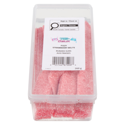 Johnvince Foods Strawberry Belts 260 g, $2.69/100g
