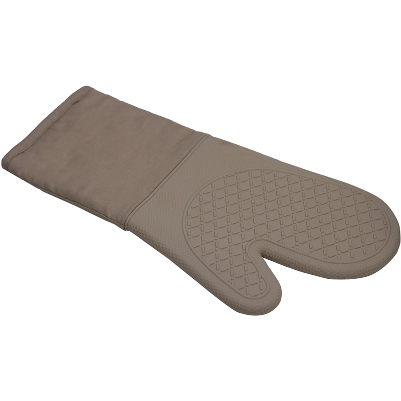 Premium Silicone Oven Mitt Tan