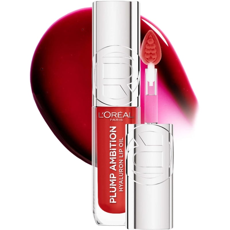 L'Oreal Paris Plump Ambition Lip Gloss Tinted Lip Oil Cherry