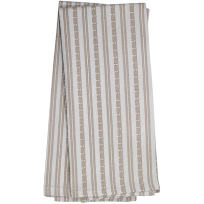 Premium 2 Pack Kitchen Towels Basketweave Tan